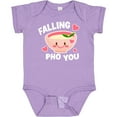 thumbnail image 3 of Inktastic Falling Pho You with Cute Pho Bowl Boys or Girls Baby Bodysuit, 3 of 5