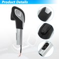 thumbnail image 4 of Unique Bargains Auto Transmission Shift Knob Gear Shift Knob Handle for Ford Fiesta 2014-2019 No.CN1Z7213CA Shift Gear Lever Knob Gearstick Gaiter Boot Cover, 4 of 7