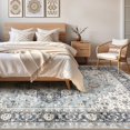 thumbnail image 4 of Alfombra de Área LOONGRUG 3x3.7 m Lavable Boho Vintage Suave, 4 of 8