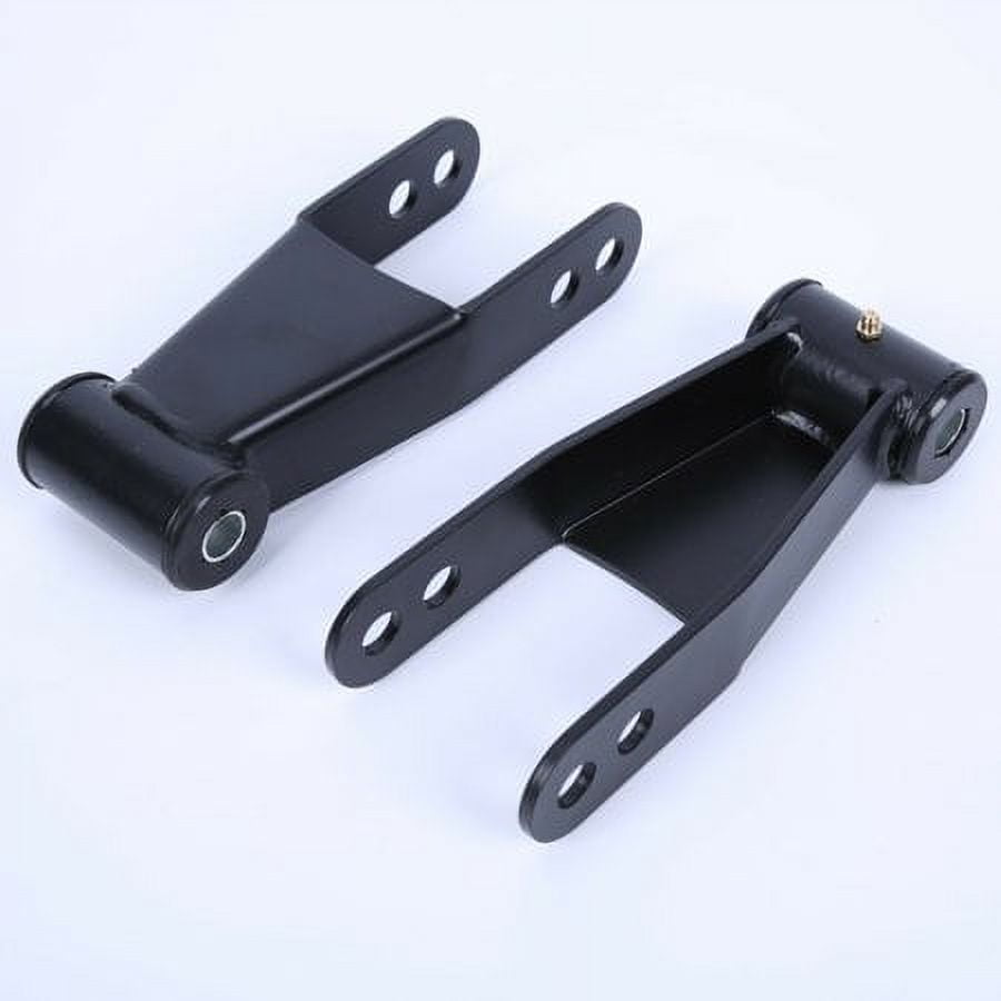 Kojem Adjustable Rear Lowering Leveling Lowering Shackles Drop Kit for 1988-2019 Chevy Silverado GMC Sierra C1500 Truck 1500 1"-2"