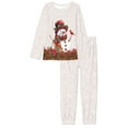 thumbnail image 5 of FOR U DESIGNS Christmas Snowman Pjs Sets for Women Long Pants and Tops 2PCS Size 4XL Xmas Cardinal Womens Pajamas Lounge Set Long Sleeve Pj sets Round Neck Tops, 5 of 6