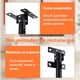 thumbnail image 4 of mornwell Soporte de TV Techo,Soporte Ajustable de TV/Monitor de Pantalla de 26 a 65 Pulgadas M&aacute;x 30KG,Soporte TV Techo de Inclinable y Giratorio,Ajuste Telesc&oacute;pico de Altura,M&am, 4 of 8