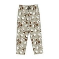 thumbnail image 4 of Xecao Cotton Tree Women's Straight Lounge Pajama Pants: The Epitome of Relaxed Sleepwear, 4 of 9