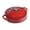 Red, variant on 4-Quart Enameled Cast Iron Dutch Oven with Lid & Dual Handles – Heavy-Duty, Oven & Induction Compatible, Orange