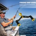 thumbnail image 3 of Carrete de pesca giratorio Mango de carbono Rueda Brazos de roca Perilla de agarre Herramientas de pesca Tmvgtek pescar, 3 of 9