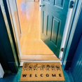 thumbnail image 4 of 16x24 Inch Front Door Mat Durable Coir Doormats Outdoor Mat for Front Door Summer Rug Outdoor Anti-Slip Mat Backing Front Doormat for Outside Patio Floor Entry Porch Garage Office, WELCOME, 4 of 8