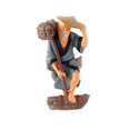 thumbnail image 1 of 1/87 figuras antiguas chinas Mini modelo de diseño de carretera suministros Chop Wood Man Azul Zulema escena personas figura, 1 of 6