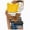 Z8Yellow womens tops summer, variant on Gerichy Womens Summer Tops, T-Shirts for Women Trendy Lace Floral Loose Patchwork Womens Blouses and Tops Dressy Casual Summer Crewneck Short Sleeve Tshirts Shirts Tunic for women