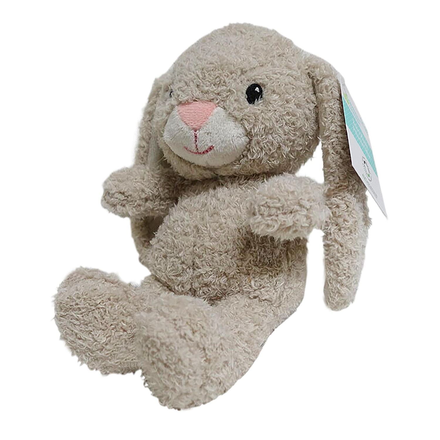 Way to Celebrate Plush Bunny baby toy 8inch cream