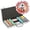 300 ct. Aluminum, variant on Playzaic 300-piece Aluminum Yin Yang Poker Chip Case - 14-gram Heavy Clay Composite Set