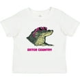 thumbnail image 3 of Inktastic Gator Country Sunny Gator in Pink Sunglasses Boys or Girls Toddler T-Shirt, 3 of 5