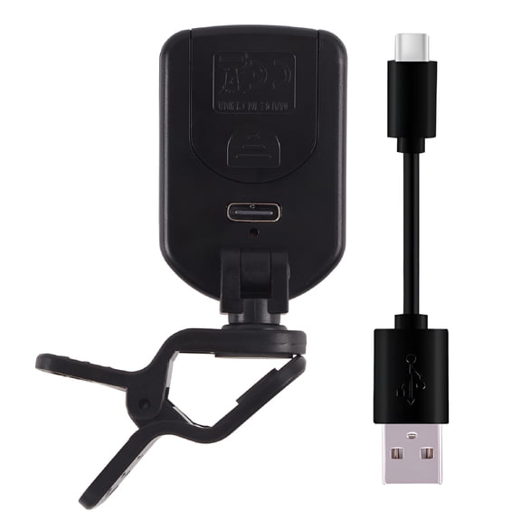 GJX Rechargeable Tuner Built-In LCD Color Screen For Guitar Bass Ukulele Violin