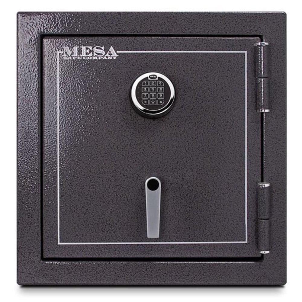 Mesa Safe MBF2020E Fire Resistant Security Safe with Electronic Lock, Hammered Grey