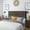 Grey, variant on Upholstered Queen Bed Headboard, Beige, Contemporary Bedroom Style, Assembly Included For Bedroom, Required