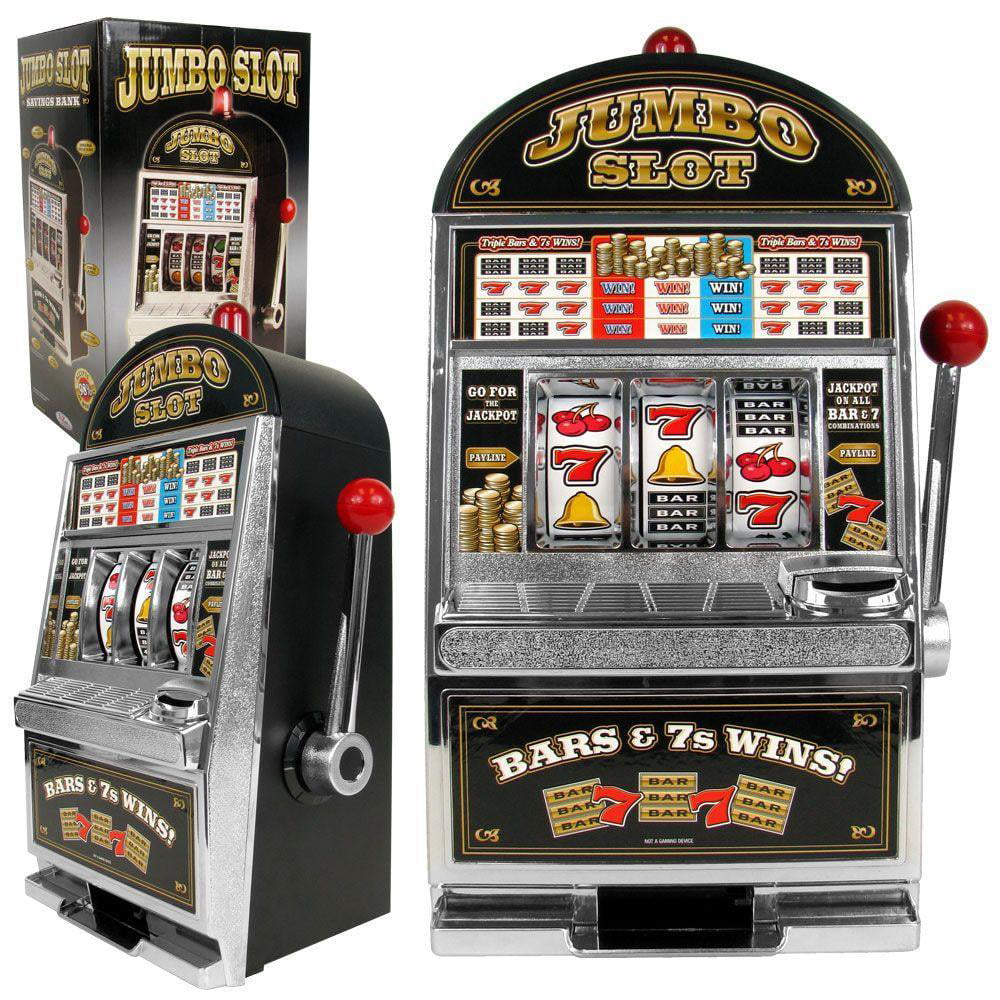 Sound Slot Machine Money Box Casino Slot Machine One-Armed Bandit Light 