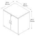 thumbnail image 5 of Pemberly Row Armoire de Rangement de 30 Pouces L en Cerisier Hansen - Bois d'Ingénierie, 5 of 5