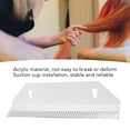 thumbnail image 3 of Hair Extension Holder, Acrylic Hair Styling Caddy With Suction Cup Hair Hanger For Washing Coloring Blow Drying, 3 of 8