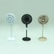 thumbnail image 4 of Ventilador de Pedestal de Cobre de Aleación, Modelo de Muebles en Miniatura para 1/12, Sala de Estar, Decoración Interior, Juguetes, E blanco Sunnimix Abanico en miniatura, 4 of 5