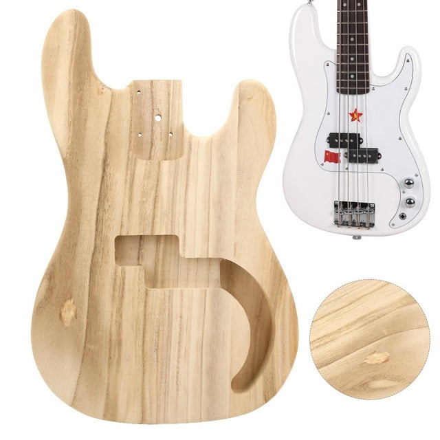 Enviromental Friendly Fineworkmanship Bass Guitar Body, Bass Body, For DIY Craft Lovers Guitar Lovers