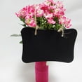 thumbnail image 2 of Miangastore 10pcs Mini Hanging Chalkboards Black Erasable Board Message Board Restaurant Store Sign, 2 of 3