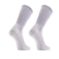thumbnail image 3 of SOLAX Mens Merino Wool Hiking Socks Outdoor Full Cushion Warm Trail Crew Socks 2 Pairs (LG Blue167), 3 of 7