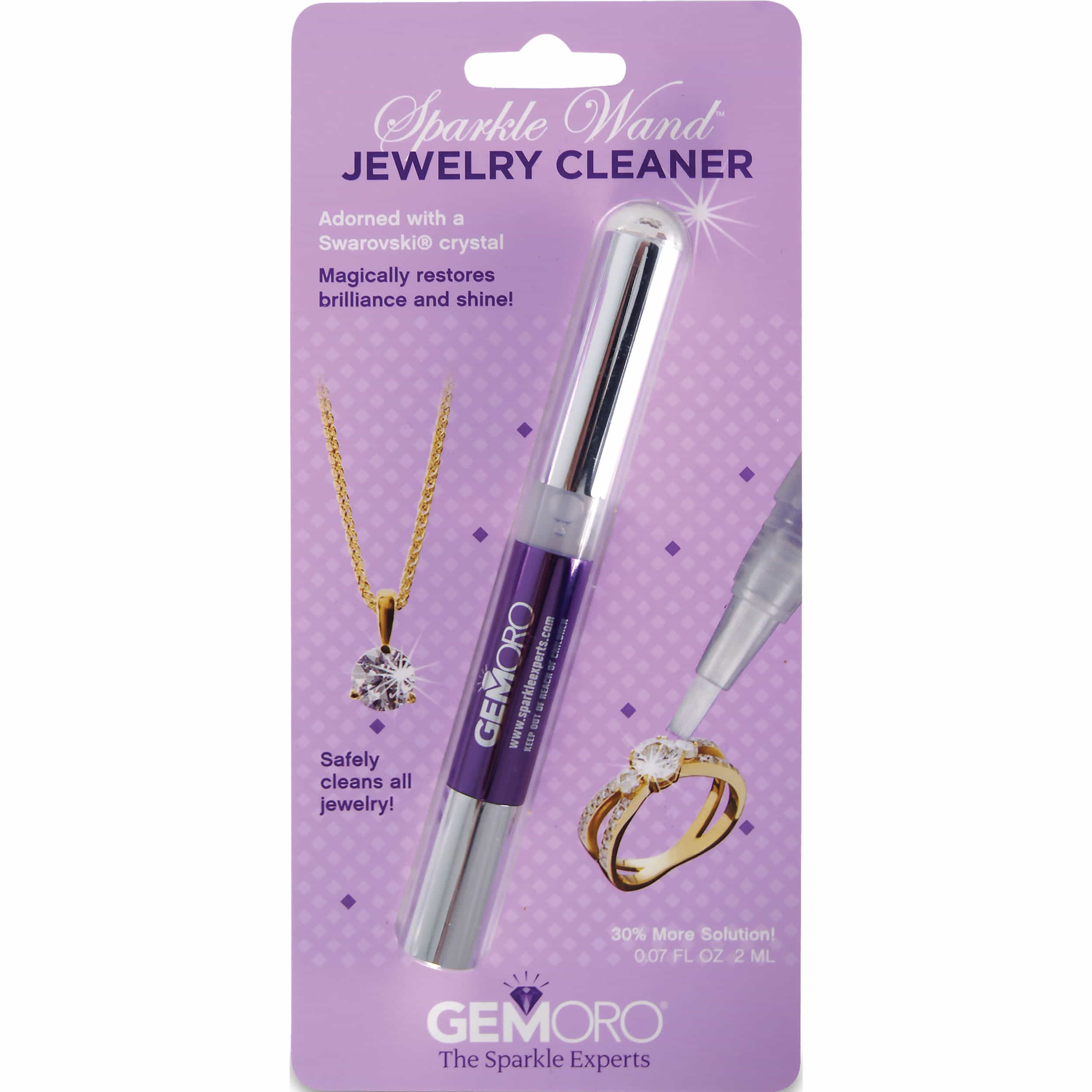 Fashion Gemoro Sparklewand - Carded (5 X 0.5) Made In United States -Jewelry By Sweet Pea