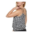 thumbnail image 3 of Calvin Klein MULTI Solid Blouson Tankini Swim Top, US Medium (8-10), 3 of 3