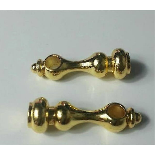 10pcs Metal Spindles Decorative Gallery Spindles Furniture Hardware Accessories Glass Railing Post Cap for Wine Cabinet and Cart