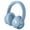 Blue, variant on Dumesh Bluetooth 5.3 wireless headphones, RGB lighting effect noise-cancelling gaming headphones for Cell Phone, PC, Laptop, Suitable for School, Workouts, Listening Music, and Gaming