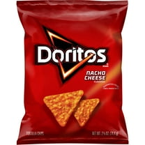 Doritos Tortilla Chips Nacho Cheese Flavor, 2.625 oz Bag
