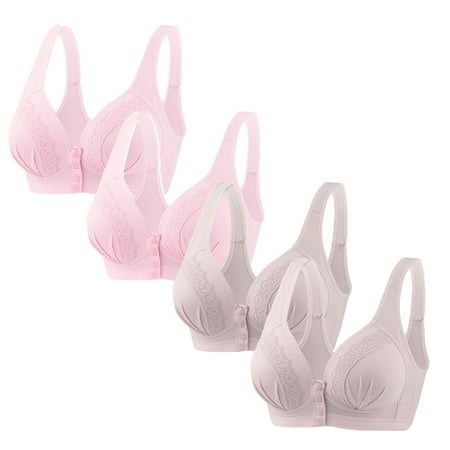 LLYWEY Women s Bras Discounts Seamless Bras Women Ladies Balconette Bra Style-857 Women Padded Bra Feature Adult Female Training Sports Bras Purples 36B