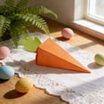 thumbnail image 3 of Easter Carrot Candy Holder Box, Holiday Party Centerpiece Decorative Storage for Tabletop Candy Eggs Treats, Spring Home Decor, Paper Craft, Orange Carrot Decor, 3 of 6
