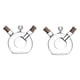 thumbnail image 1 of 2X Dispensador de Aceite de Oliva Y Vinagre 2 en 1 Botella de Vidrio de Cocina Botella de Aceite Y Vinagre, 1 of 5