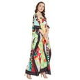 thumbnail image 3 of Oussum Women Plus Size Kaftan Maxi Dress Kimono Sleeve Caftan Party wear Casual Dresses Online, 3 of 8