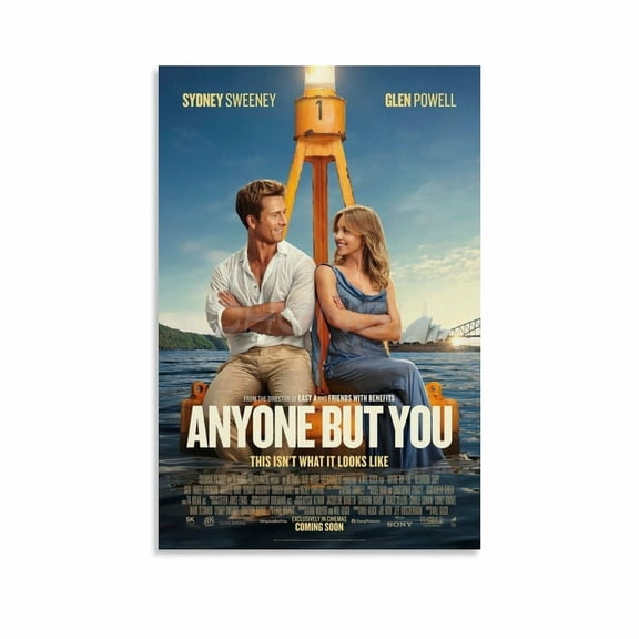 Movie Anyone But You Poster Canvas Painting Posters And Prints Wall Art Pictures For Living Room Bedroom Decor