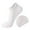 White-B, variant on Lovskoo 2024 Women Mens No Show Socks Low Cut Unisex Sweat-Absorbing and Breathable Cotton Socks Solid Color Short Tube Ankle Socks Gray-B