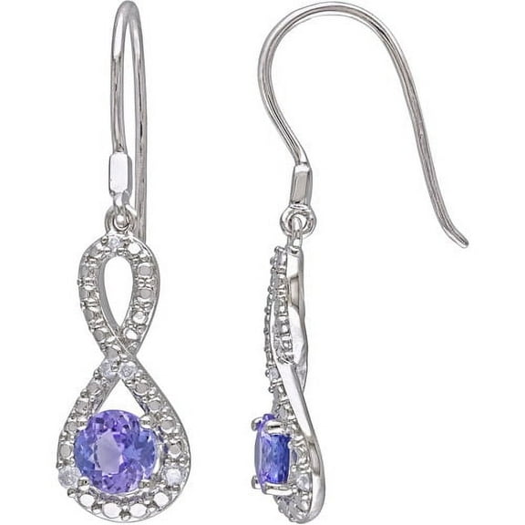 Everly Women's Tanzanite Sterling Silver Earrings