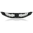 thumbnail image 2 of Grille - Cooling Direct Fit/For 71121TR3A01 13-15 Honda Civic Sedan LX/EX/EXL/SE/HF/NG/1.8L (Exclude SI/2.4L) - Matte Dark Gray - Textured, CAPA- Certified - With Emblem Provision, 2 of 3