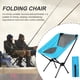 thumbnail image 5 of Sillas De Camping Ultraligeras Silla de hierro plegable portátil gruesa para barbacoa, viajes, pesca, senderismo (azul), 5 of 5