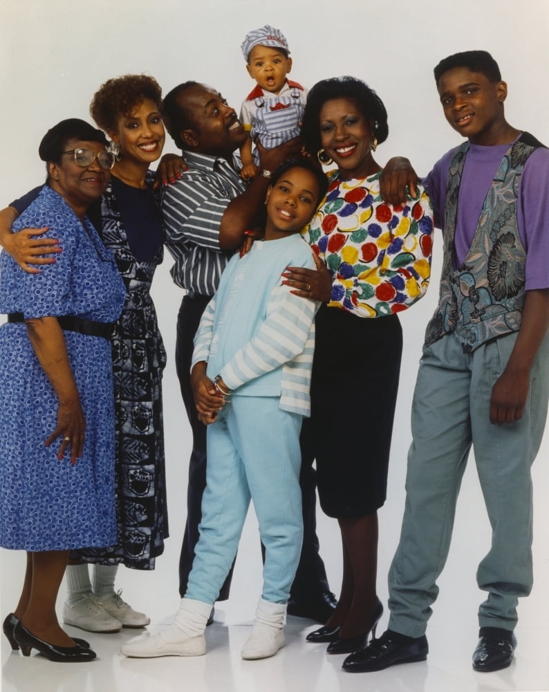 Family Matters Posed with Cast Members Photo Print Item