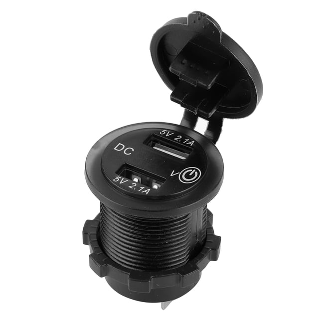Car Accessory,Dual USB Car Charger Lighter Socket Charger Charger Exquisite Design