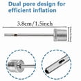 thumbnail image 2 of 30pcs Stainless Steel Air Pump Needle, Premium Inflation Needles, Pump Needle For Football, Basketball, Soccer, 2 of 4