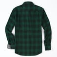 thumbnail image 3 of Damipow Men's Flannel Shirts Plaid Long Sleeve Button Down Shirt,Sizes S-2XL,Mens Shirts, 3 of 5