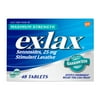 Ex-Lax Maximum Strength Stimulant Laxative Constipation Relief Pills for Occasional Constipation - 48 Count