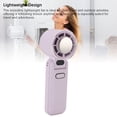 thumbnail image 4 of Ventilador Portátil Handheld, Ventilador de Enfriamiento Bolsillo con 5 Velocidadas, ventiladores personales Portátiles Recargables USB para Mujeres Vijes al Aire Libre, 4 of 7