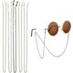 thumbnail image 1 of Cadena para gafas de 3 piezas para mujeres y hombres, cadena para gafas de sol, cadena para gafas de lectura de metal antideslizante, correa para gafas, 1 of 5