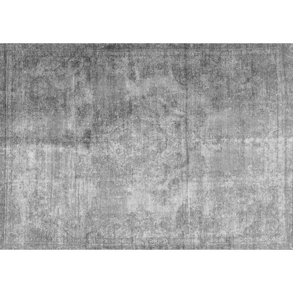 Ahgly Company Indoor Rectangle Persian Gray Traditional Area Rugs, 5' x 7'