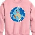 thumbnail image 2 of Pokémon - Squirtle Snowflake - Youth Crew Fleece Sweatshirt, 2 of 4