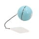 thumbnail image 1 of Pelota de juguete automática para gatos con luces LED | Pelota interactiva rodante para gatos | Juguete estimulante recargable por USB con plumas y cascabeles, 1 of 1