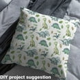 thumbnail image 2 of Castle Fairy Animal Dinosaur Fabric by the Yard 10 Yard,Tree Leaves Room Decor Fabric by the Yard,Cartoon Wildlife Sewing Fabric,Super Cozy Cute Room Decor, 2 of 6